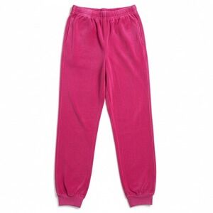 Liz Claiborne Hot Pink Velour Joggers Sweatpants, Women's Medium, High‎ Waist